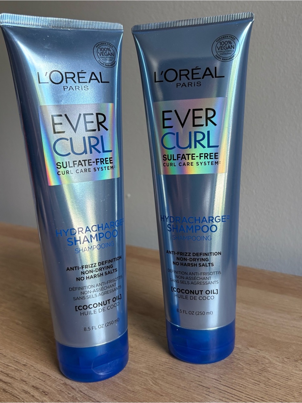 L'Oréal EverCurl Shampoo 2 Bottles